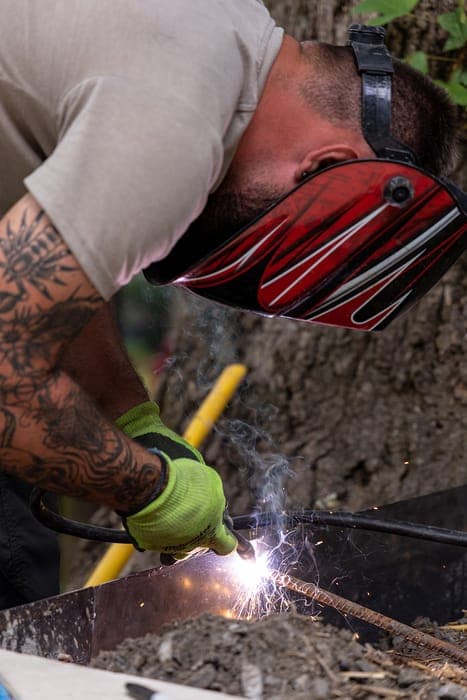 Metal fab weld